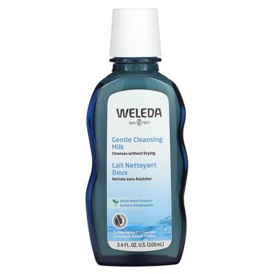 Weleda, Leite de Limpeza Suave, Extrato de Hamamélis, 3,4 fl oz (100 ml)