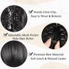 Synthetic Clip Straight Hair Circle Ponytail Wig For Women Ponytail Hair Short Curly Ponytail Extension A Variety of Colors Are Available
