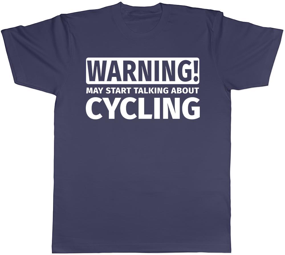 Warning May Start Talking About Cycling Unisexs Unisexs TShirt