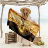 Man City Player Action Beach Towel Super Soft Microfiber Quickdry Fabric Comfortable Lightweight Suitable for Swimming, Gym, Camping, Yoga Vacation