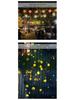Solar Copper Wire String Lights - Outdoor Green, 8-Function LED for Camping