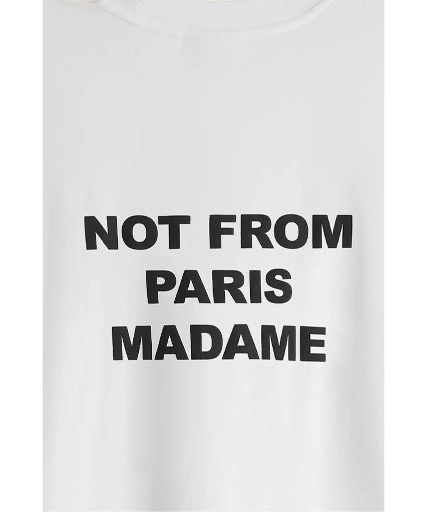 DROLE DE MONSIEUR Slogan T-Shirt D0Tcs26001Whx