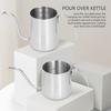 304 Stainless Steel PTFE Coffee Kettle with Inner Scale Thickened Pour Over Coffee Pot for Home