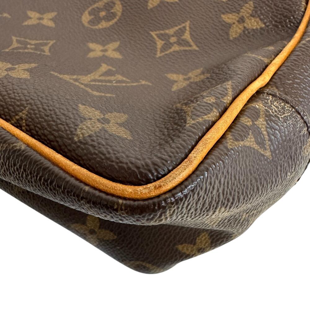 LOUIS VUITTON M47527 Monogram leather Truest wallet 25 Cosmetics Pouch Brown leather Used