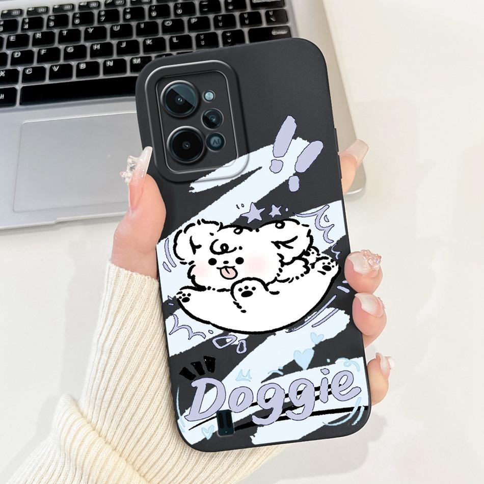 For Realme C31 Case RealmeC31 C 31 4G RMX3501 2022 Cute Cartoon Camera Protective Shockproof Soft Silicon Phone Cases