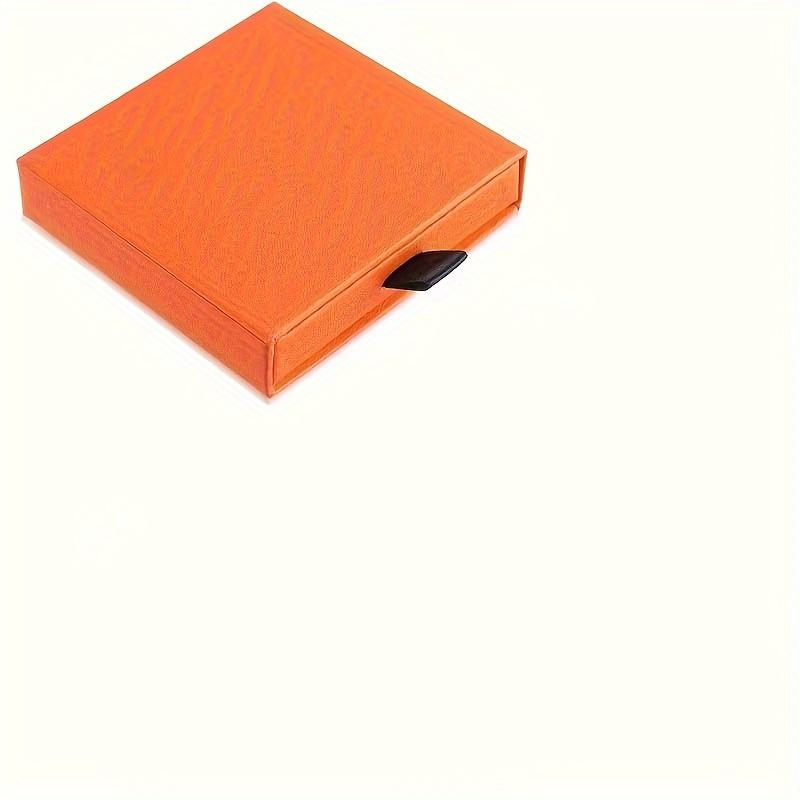 1pc Elegant Fabric-Lined Jewelry Gift Box with Drawer, Rectangular Cardboard Display Case for Necklace, Bracelet, Earrings - No Power Needed