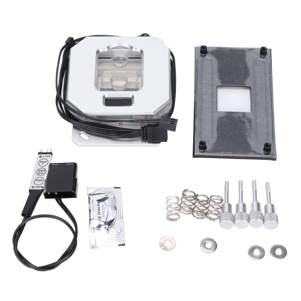 CPU Water Cooler Integrated Digital Temperature Display Screen Strong Durable Computer Cooling