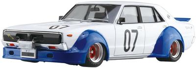 AOSHIMA Works Hawk Serisi Kenmeri 4Dr Works Plastik Model 1/24 No.5