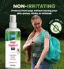 Insect Repellent Spray 100ml -Long-Lasting Portable Camping Trip Mosquito Repellent Spray Strong Mosquito Repellent Toilet Water