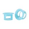 2Pcs Hollow Bicycles Handlebar End Cap Mountain Bike Handle End Cover Noctilucent Bicycles Handlebar Grip Plug Enduring