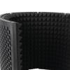 Microphone Isolation Shield Vocal Recording Panel Foldable Adjustable for Broadcasting Podcasts