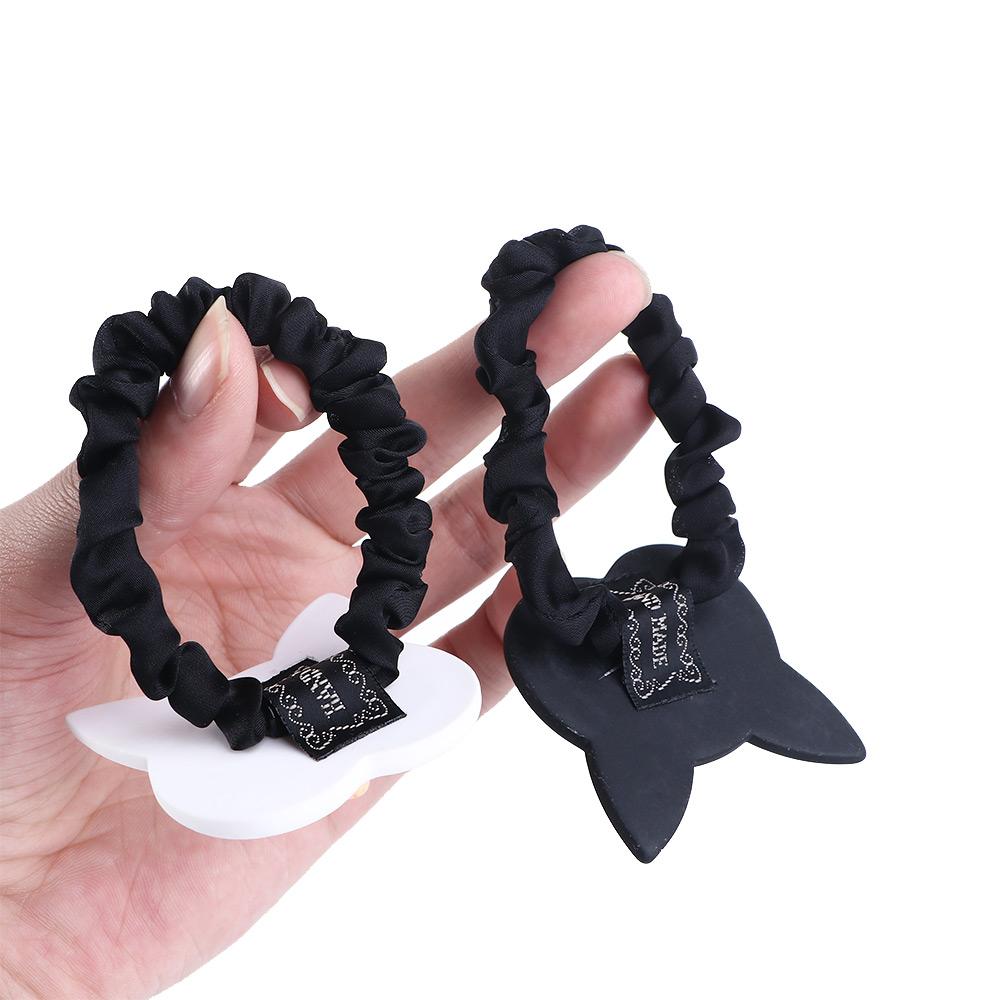 Temperament Women Korean Cloth Animal Cartoon Hair Rope Kitten Headwear Scrunchies Female Hair Ties