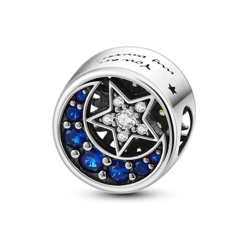 Autumn Winter New Copperpregnant Mother Sisters Helmet Key Car Exquisite Charm Fit Bracelet Necklace Diy Women'S Jewelry