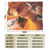 Lion King  Blanket Funny Cartoon Simba  Fleece Funny Warm Throw Blankets for Home Autumn/Winter