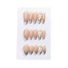 Influencer-Style Wearable Nails: High-End Translucent Gradient with 3D Flowers, Bride Style, Luxury Whitening, Handmade Hot Item
