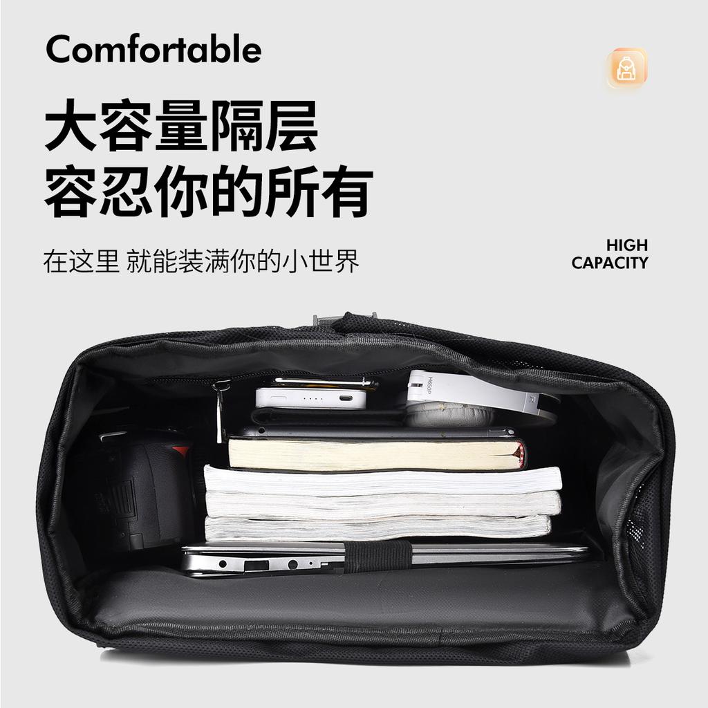Schoolbag Rhombus Backpack Men's College Student School Bag Travel to Work Commuter Computer Bag Fashion Large Capacity Backpack Men's Trend