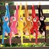 Brauner Langarm-Affe Plüsch Farbe Stofftier Affe Hängende Vorhangspielzeuge Plüschtier Affe Dekoratives Geschenk