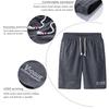 Shorts for menn Tynne fritidssporter Sommer fempunktsbukser Løse strandbukser Ridebukser mennsbukser