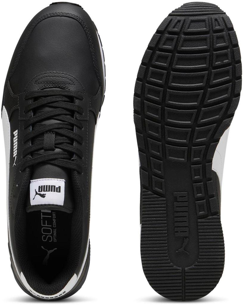 Кроссовки Puma ST Runner v4 Leather black/white