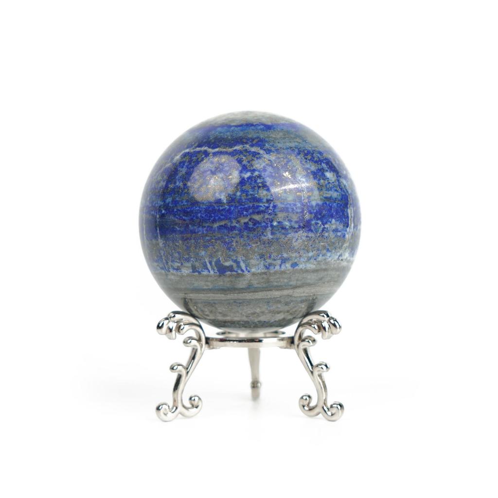 Cross-border Natural Crystal Ball with Multi-Gem Raw Stone Polished for Home Office Feng Shui Decor.