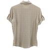 Max Mara Made In Italy Overall Handle Short Sleeve Polo Shirt Women Used