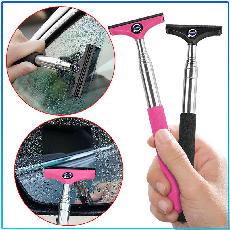 1PC Car Rearview Mirror Wiper Retractable Handheld Cleaning Brush For Volvo XC60 XC90 S60 S80 S40 V40 V60 V70 V50 XC70