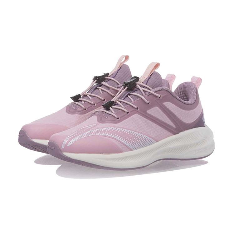Lining Hunting Wind Shock Absorption Non-Slip Wear-Resistant Lightweight Breathable Low-Top Kids Running Shoes Kids sneaker Light-Pink YKFR066-4