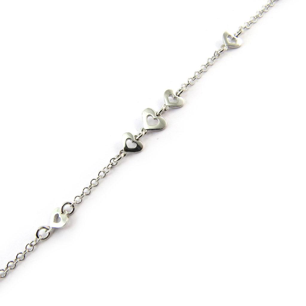 Les Trésors De Lily [N3767] - Silver Bracelet 'Love'