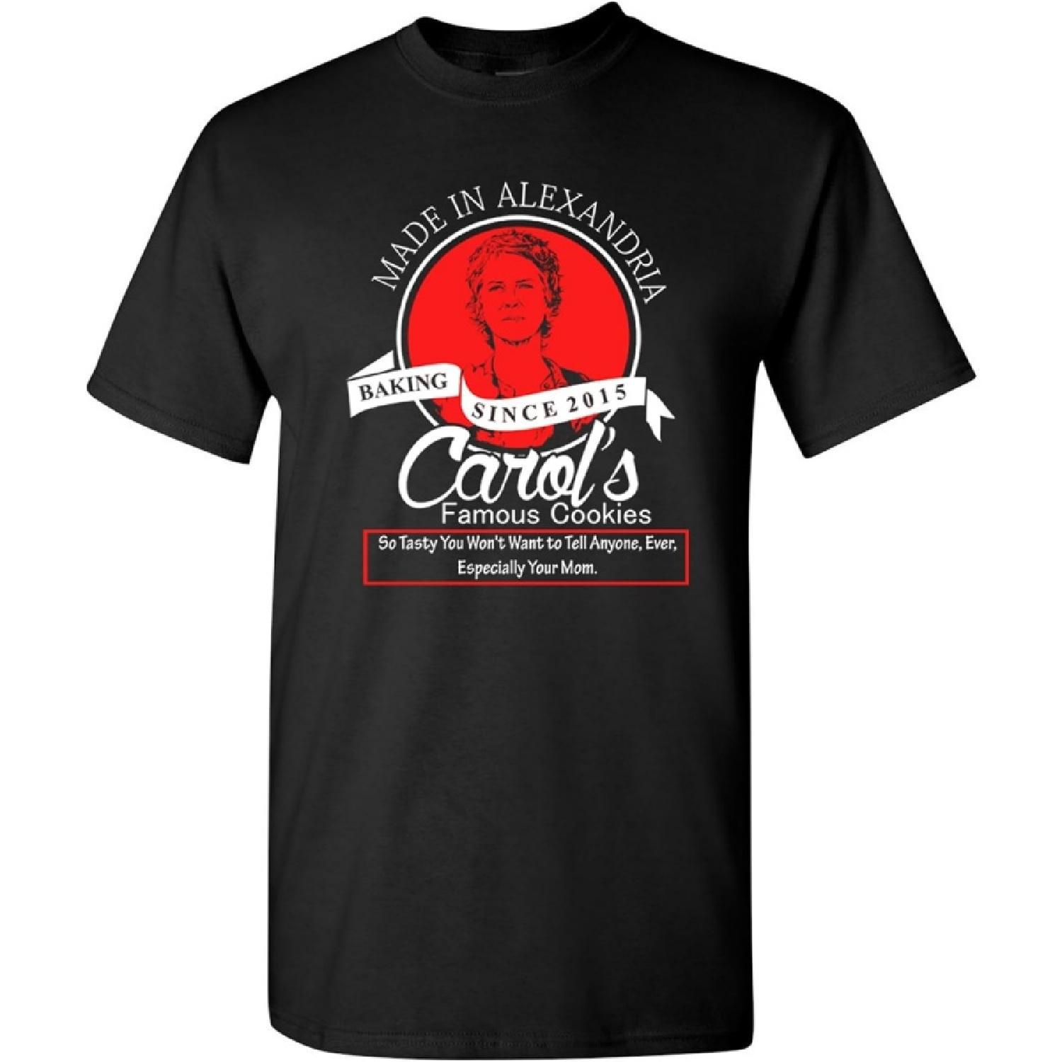City Shirts Mens Carol s Cookie Made in Alexandria DT Adult T-Shirt Tee XXXXXL разноцветный