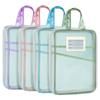 Thickened Test Paper Storage Bag Mesh Stationery Organizer Pouch  School Office Supplies