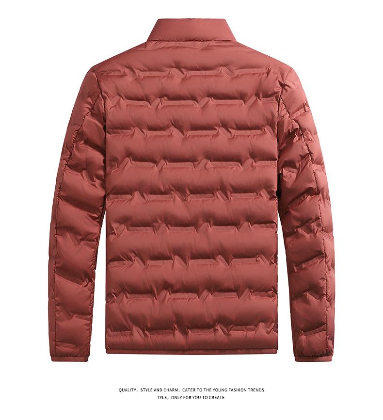 Men's Lightweight Graphene White Duck Down Winter Jacket - Warm, Casual, Outerwear