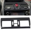 LHD! RHD! Fit For Subaru WRX / WRX STi 2015- Car Accessories ABS Carbon Central Console AC Vent Outlet Cover Trim 1PC