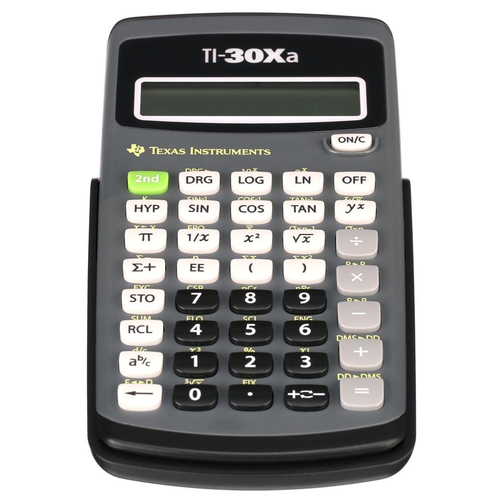 Ti-30xa Scientific Calculator 10 Digit Lcd Display Ideal Math Science Pre-algebra Algebra High School Middle School Use
