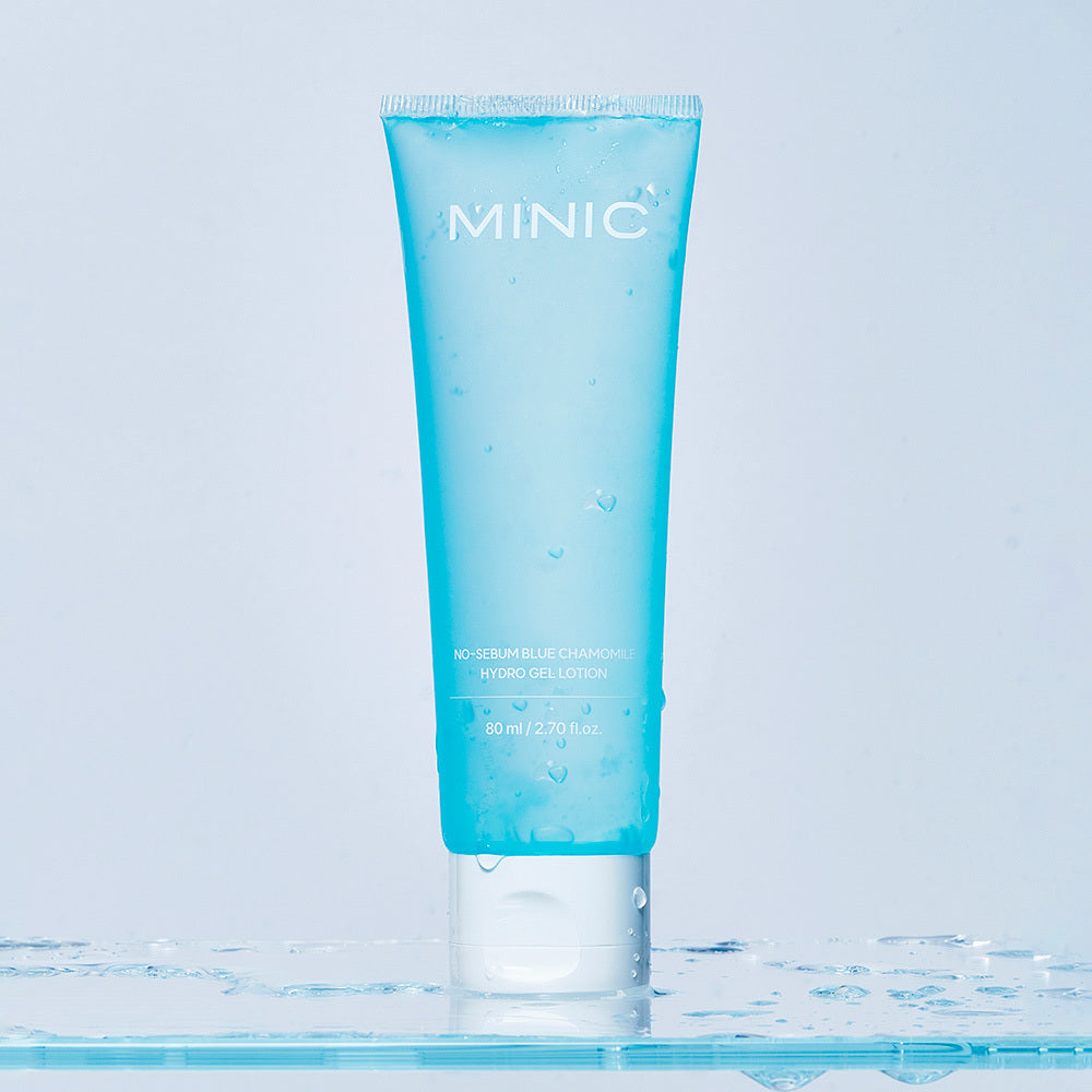 MINIC No Se Bum Blue Chamomile Hydrating Cooling Gel Lotion 80ml