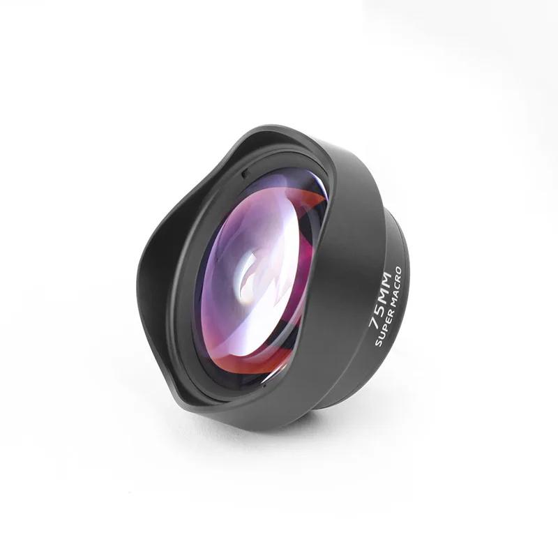 Ulanzi Mobile Phone Lens 75mm 10X Professional Telephoto Phone Lens for Photography Video 75mm