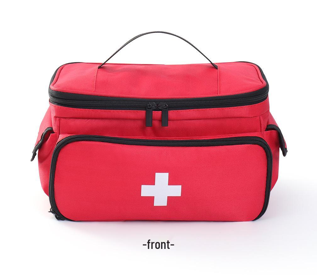 Compact Family First Aid and Medicine Travel Bag