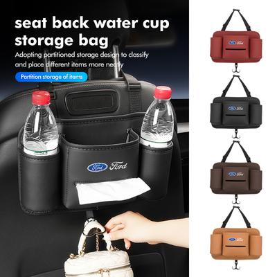 Car Seat Back Storage Bag Handbag Hook Water Cup Holder Interior Accessories For Escort KA Flex Everest KA Expedition
