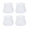 4pcs Silicone Table Chair Leg Mat Non-slip Feet Covers Furniture Pads Table Foot Protectors Floor Protectors Chair Leg Caps
