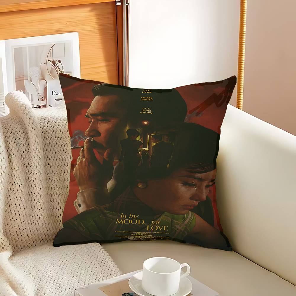 In The Mood For Love Wong Kar Wai Movie Pillowcase Toon Gift Cushion Cover Bedroom Home Sofa Chair Seat Decor Pillow Case