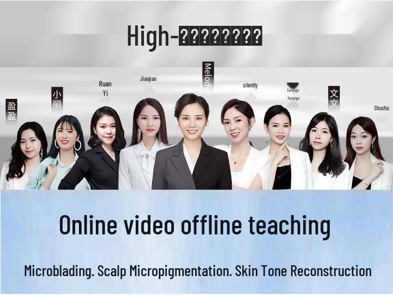 Beginner Eyebrow & Lip Blush Microblading Pigment for Natural Coloring and Fast Retention