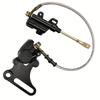 15MM Hydraulic Rear Disc Brake Caliper with Master Cylinder & Brake Pads Brake System Fit 125cc -160cc  PIT Bike Trail Bike Dirt