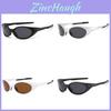 Stylish Elliptical Snow Goggles With Uv400 And Polarized Tac Lenses For Outdoor Activities