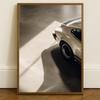 Vintage Schwarz-Weiß-Sportwagen-Fotodruck Moderne Schlafzimmer-Wanddekoration Auto-Poster Schwarz-Weiß-Sportwagen-Leinwanddruck