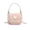 Women's personality is simple, small and fresh butterfly armpit bag is fashionable and popular, solid color texture mini shoulder messenger bag