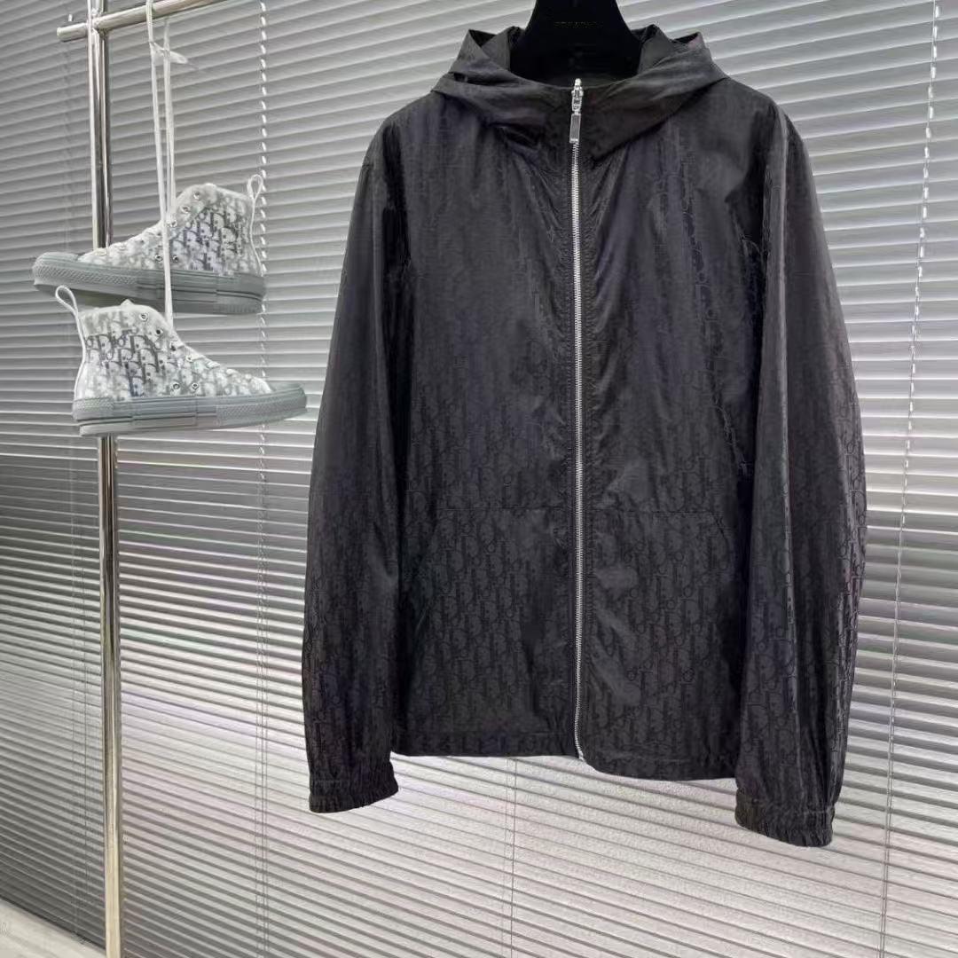 

2025 Spring Men s Trendy Letter Reversible Hooded Jacket - Casual Plus Size Fashion M чёрный