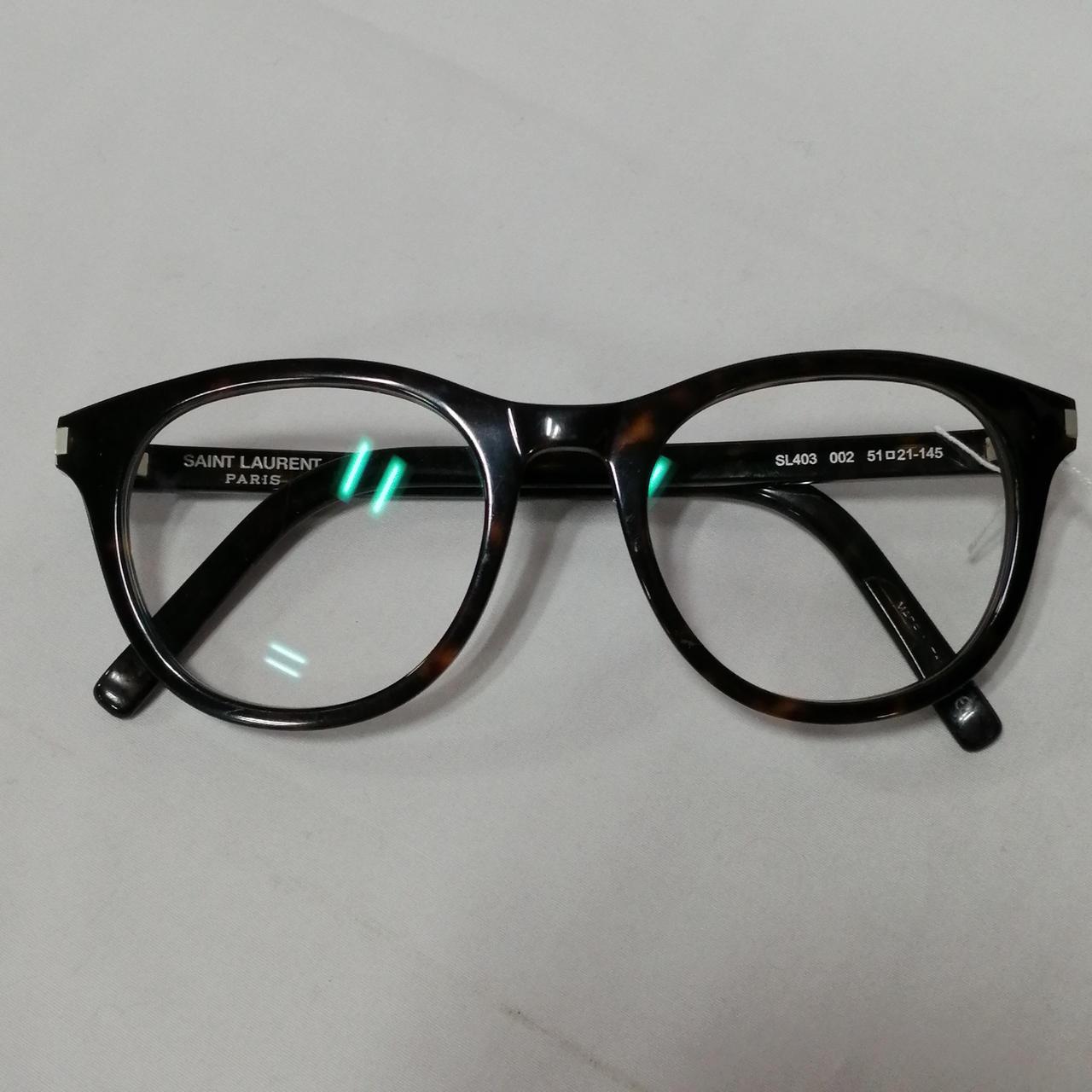 Used SAINT LAURENT Brown SL403 Tortoiseshell Glasses Frame