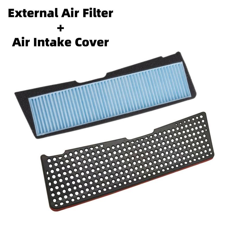 For Tesla Model 3 2021-2023 Auto Intake Air Filter External Filter Element Air Flow Vent Cover Trim Anti-Blocking Intake Cover