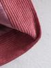 2026 Spring Fashion: European & American Style Corduroy Patchwork Jacket with Leather Collar - Available in 3 Colors