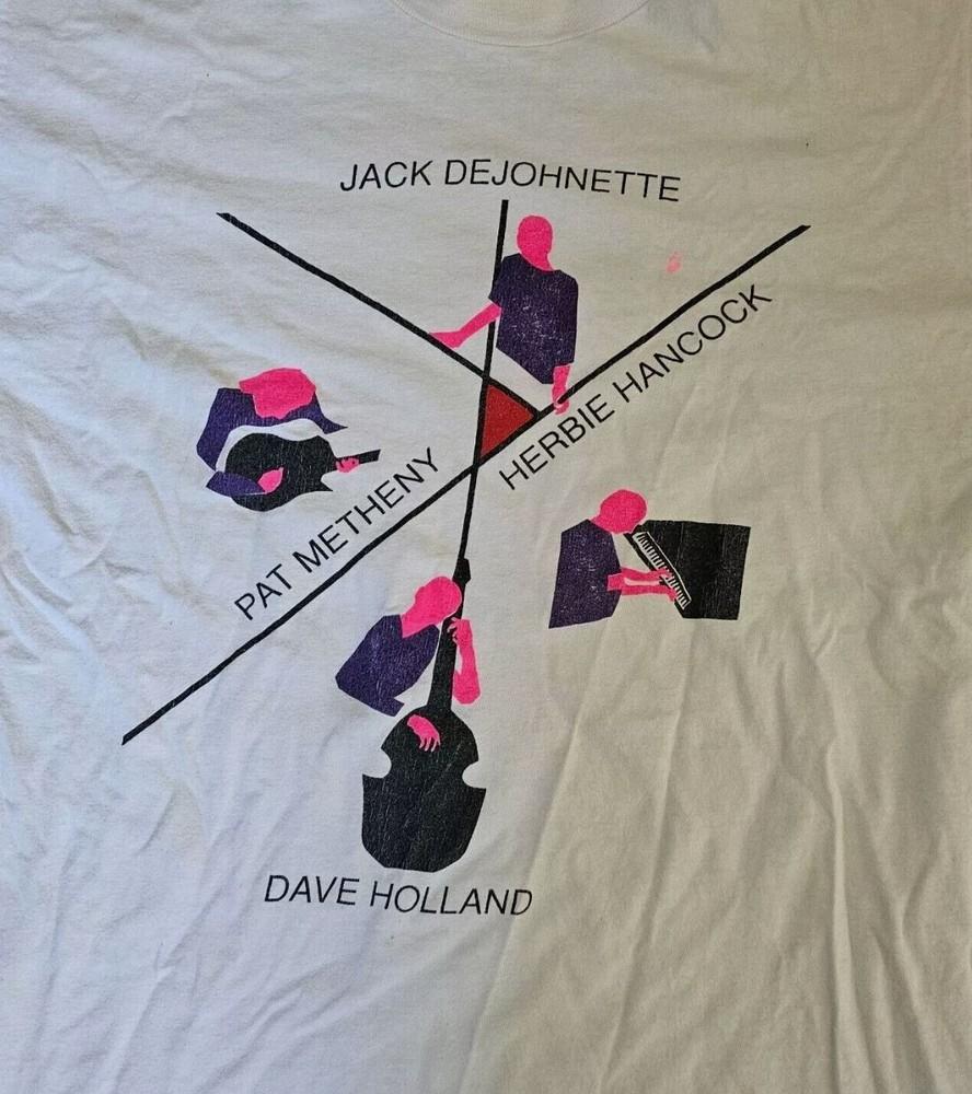 Herbie Hancock Pat Metheny Jack Dejohnette Dave Holland T-shirt All Sizes Unisex T-Shirt L