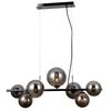 Hängeleuchte Canello 7 G9 Schwarz Chrom Italux Pnd-406007-7A-Bcr